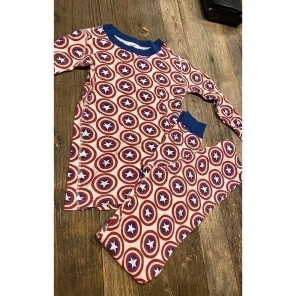 Hanna Andersson Captain America Marvel Pajamas‎